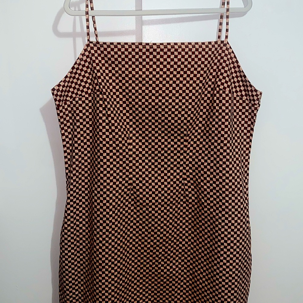 Levi’s checkered dress